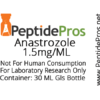Anastrozole 1.5mg/ml @30ml