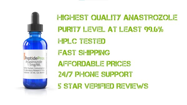 Anastrozole 1.5mg/ml @30ml