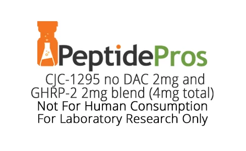 CJC-1295 NO DAC and GHRP-2 BLEND (2mg each = 4mg total)
