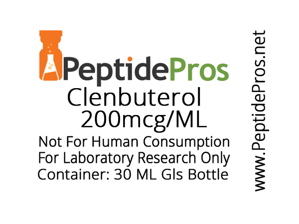 Clenbuterol HCL 200mcg/ml @ 30ml