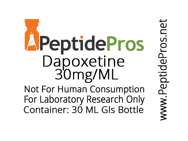 Dapoxetine HCL 30mg/ml @30 ml