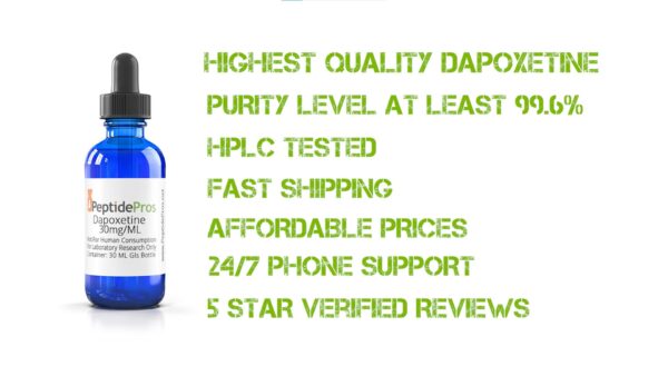 Dapoxetine HCL 30mg/ml @30 ml