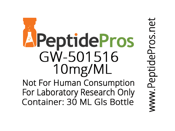 GW-501516 (Cardarine) – 100 BOTTLES AT 50 PERCENT OFF