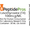 Levothyroxine (T4) 100mcg/ml @ 30ml