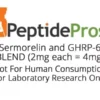 Sermorelin and GHRP-6 BLEND (2mg each = 4mg total)