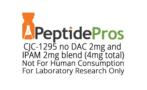 CJC-1295 NO DAC and IPAMORELIN BLEND (2mg each = 4mg total)