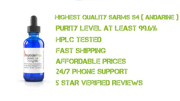 SARMs S4 Andarine 25mg/ml @ 30 ml
