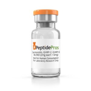 Sermorelin, GHRP-2 and GHRP-6 BLEND (2mg each = 6mg)