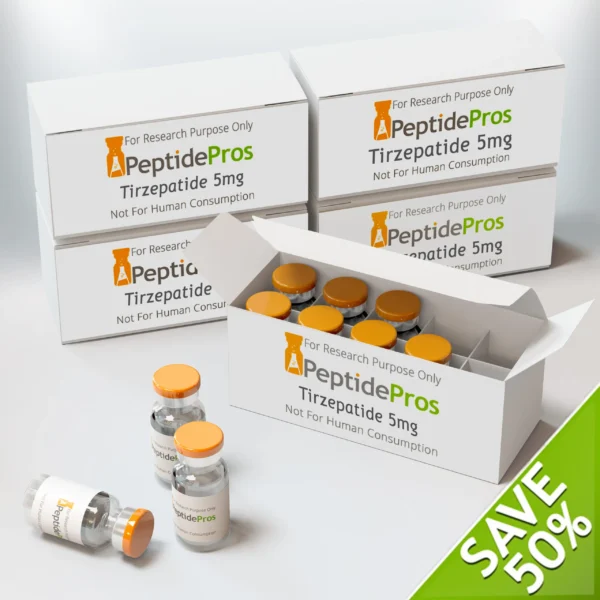 Tirzepatide 5mg 100 VIALS AT 50% OFF